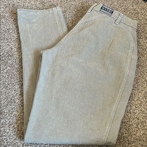 Vintage Rockies Tan Patterned Slacks